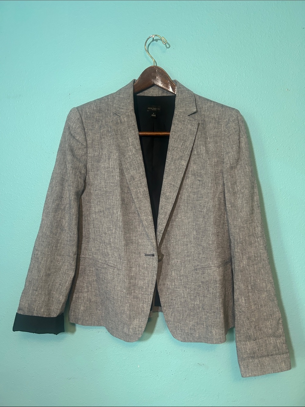 Ann Taylor Factory Gray Women's Blazer